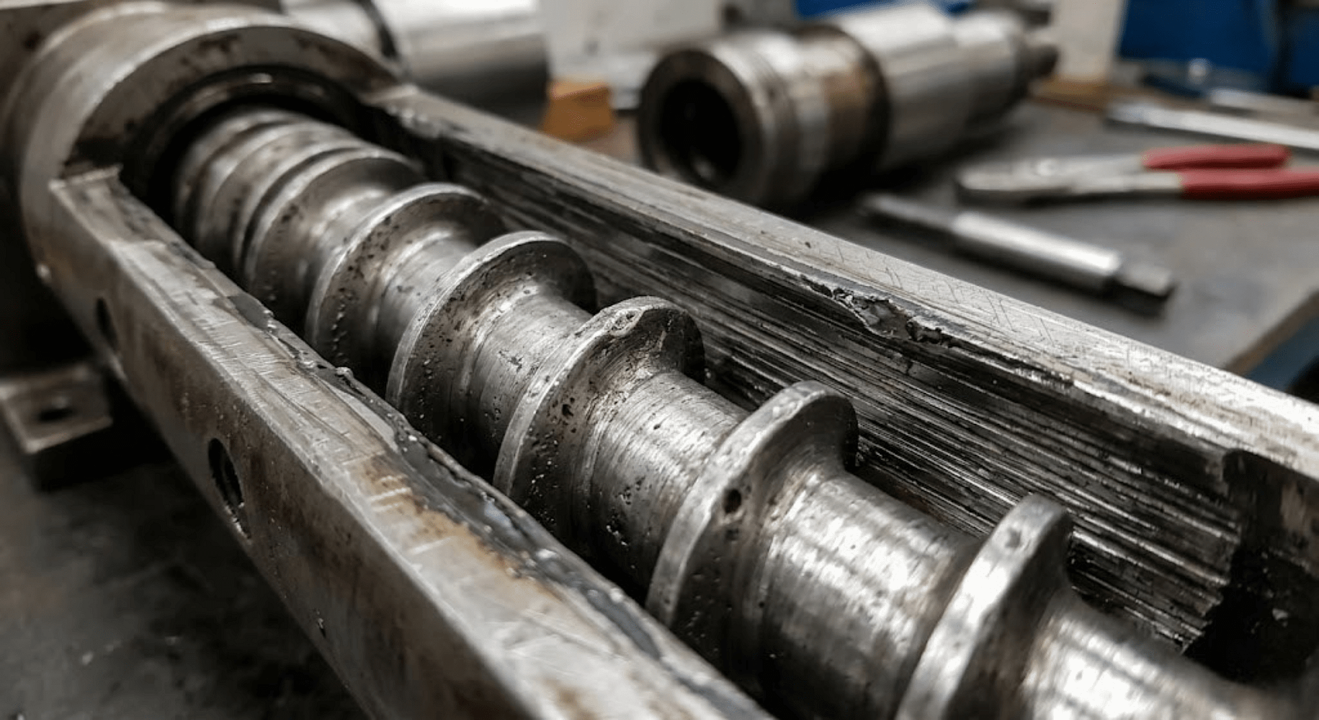 Screw and barrel wear - why bimetallic lasts longer, Sai Extrumech