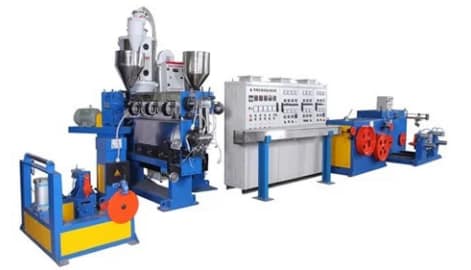 Automotive wire insulation extrusion line - Sai Extrumech India