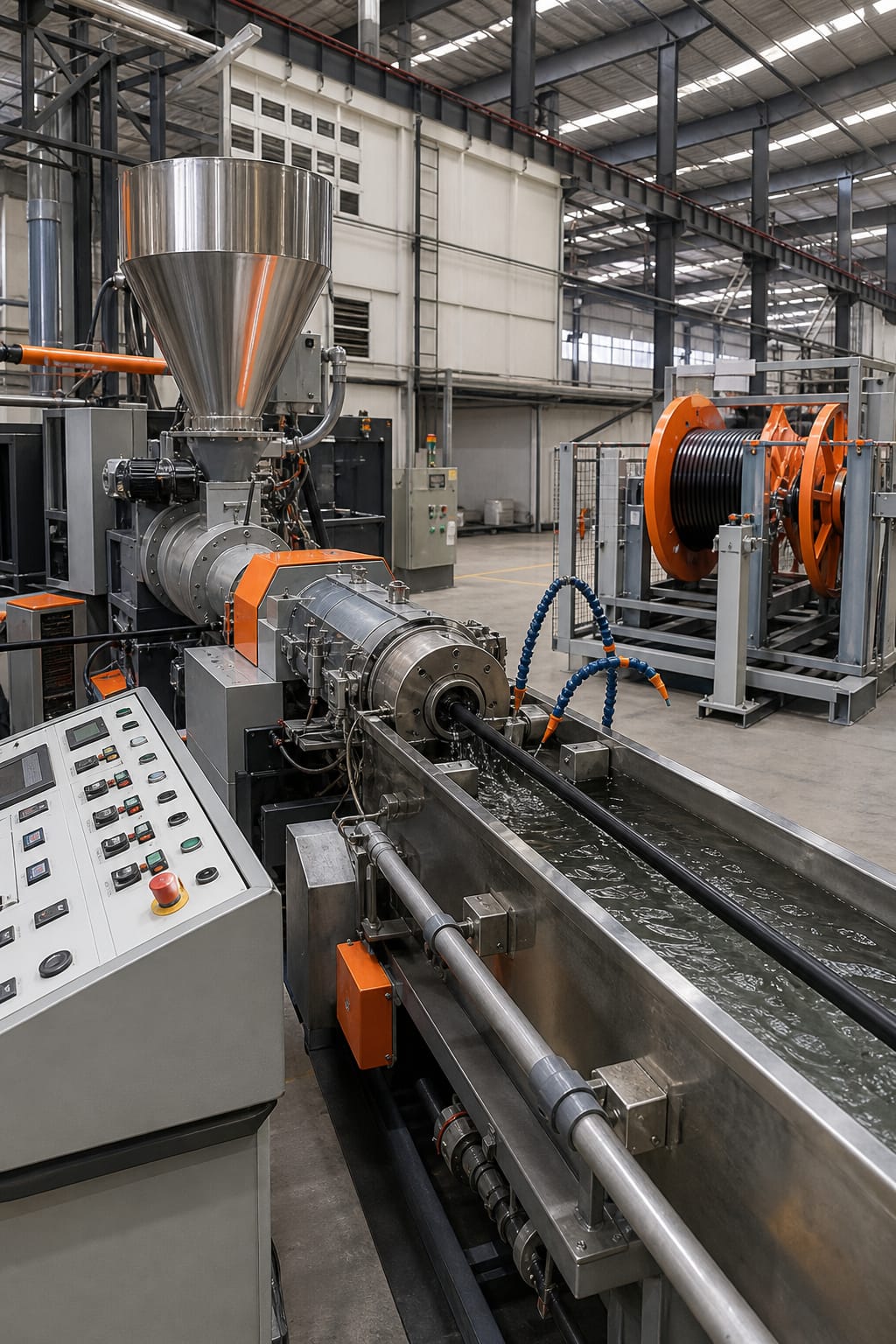Capstan for wire and cable production - Sai Extrumech
